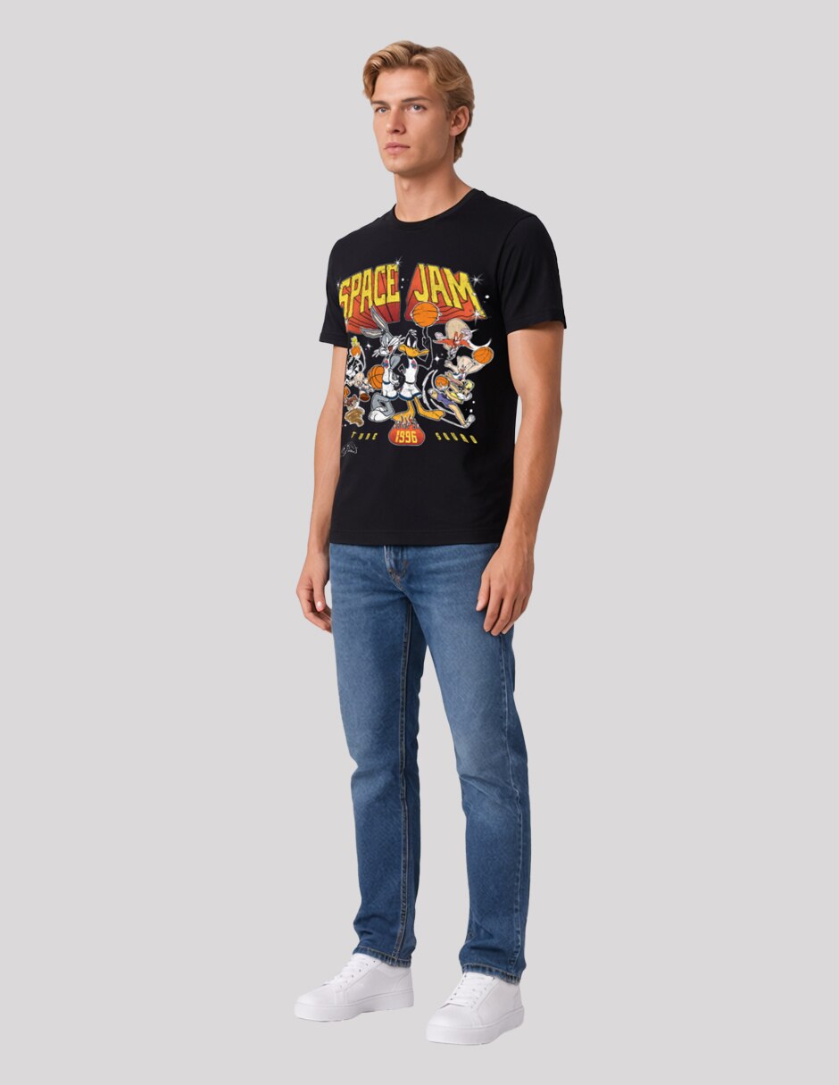 Playera cuello redondo para hombre