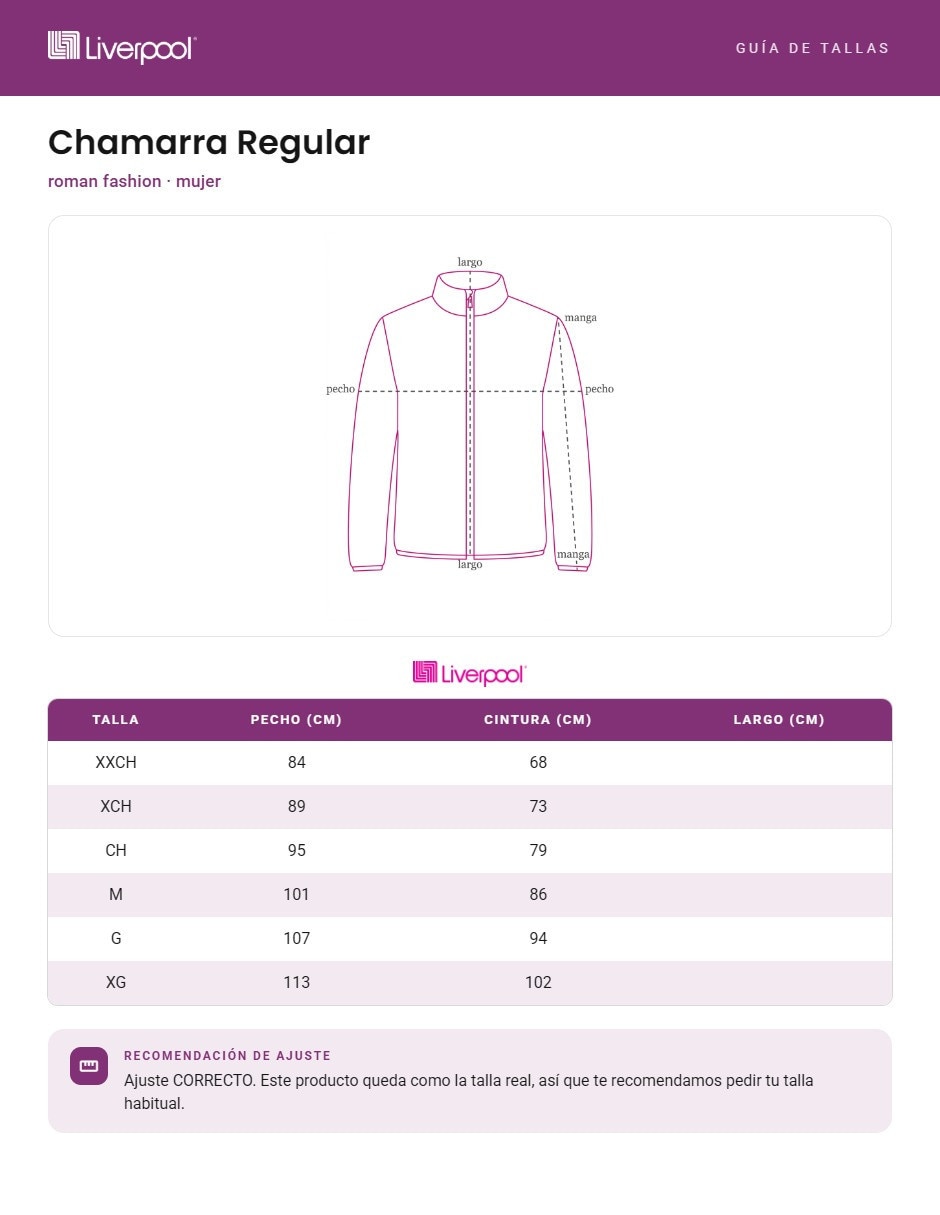 Chamarra acolchada para mujer