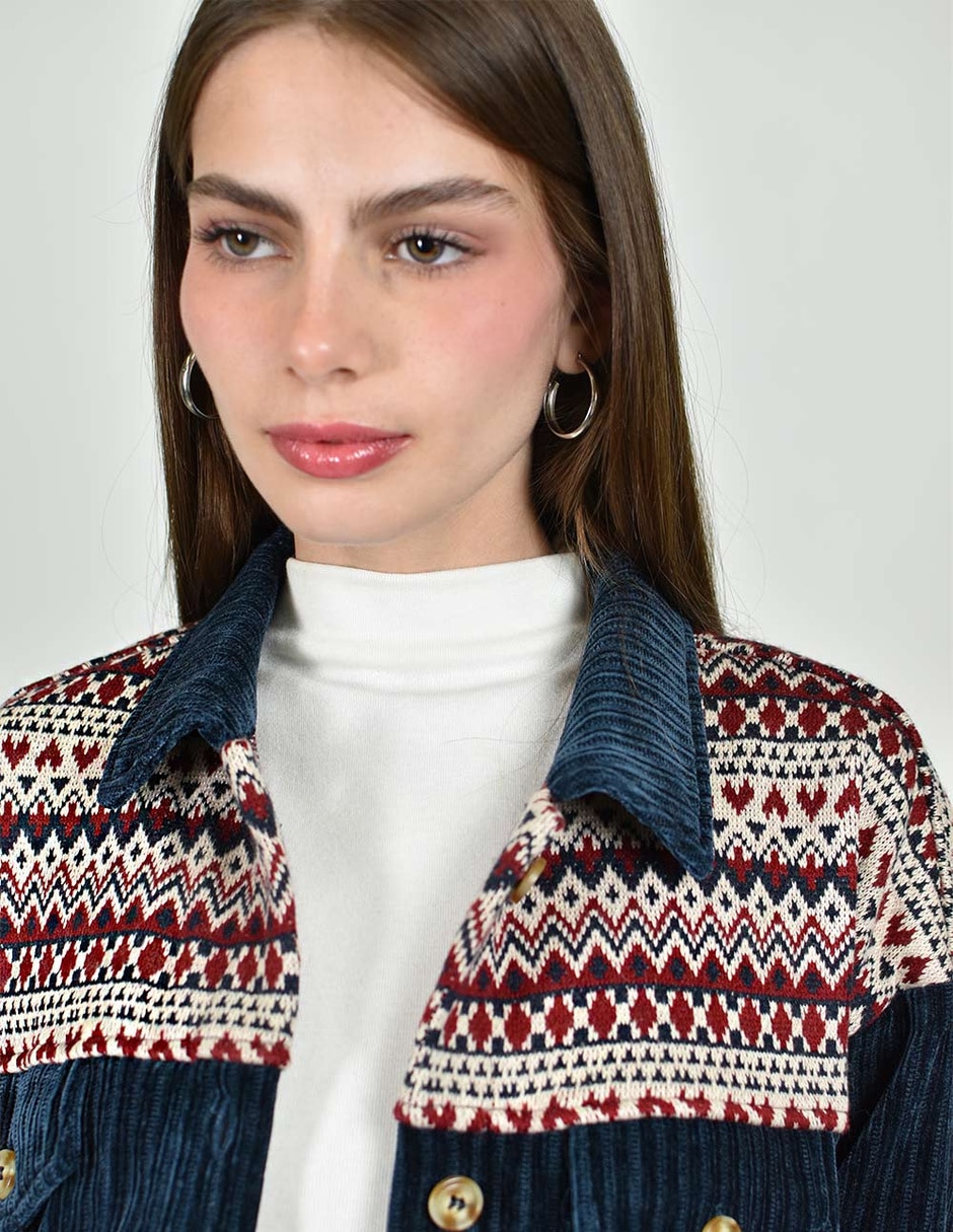 Camisa manga larga para mujer
