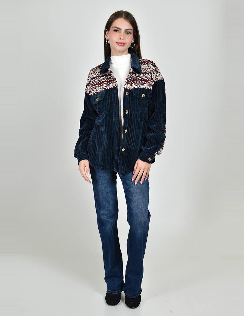 Camisa manga larga para mujer