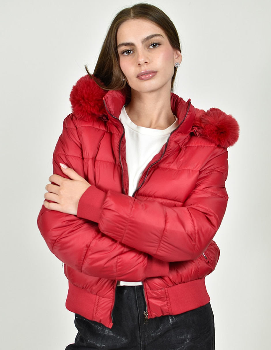 Chamarra acolchada para mujer