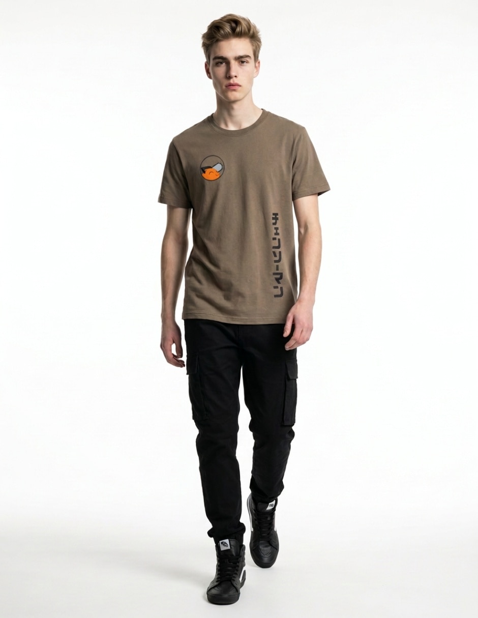 Playera cuello redondo para hombre 3