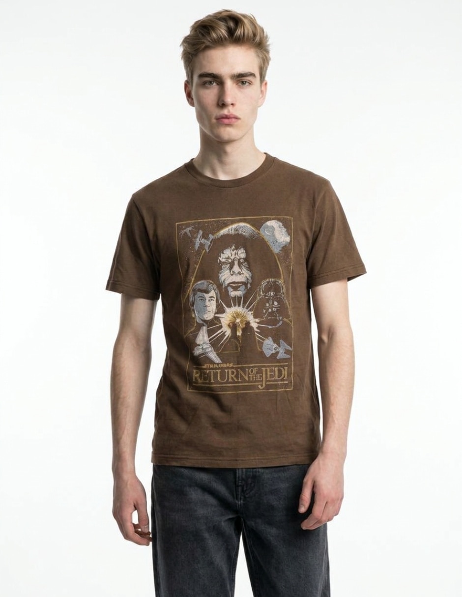 Playera cuello redondo para hombre