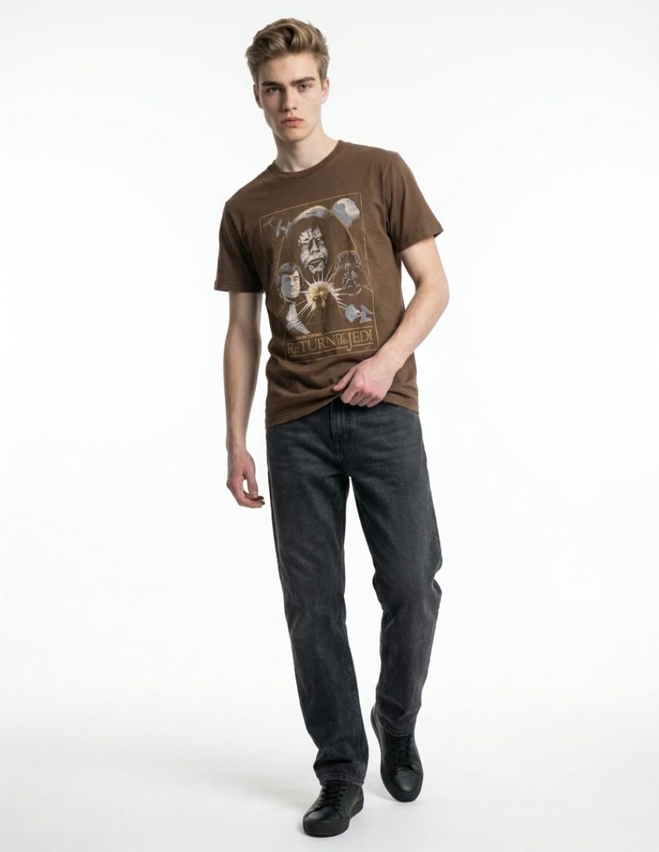 Playera cuello redondo para hombre 3