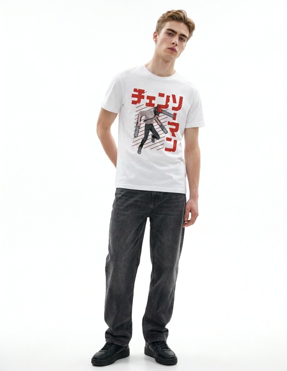 Playera cuello redondo para hombre 3