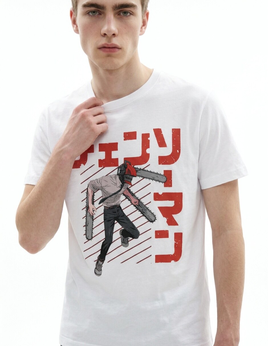 Playera cuello redondo para hombre 4