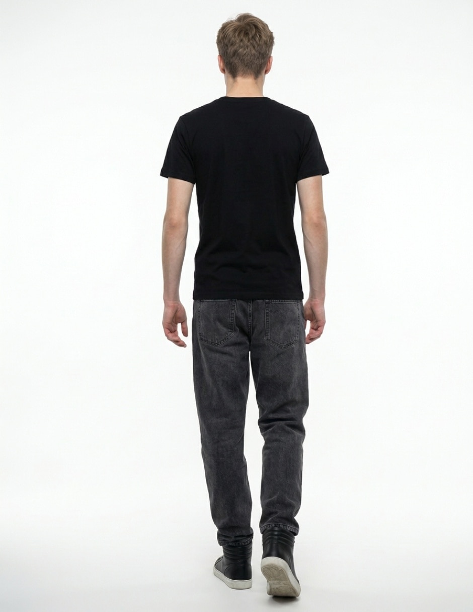 Playera cuello redondo para hombre 2