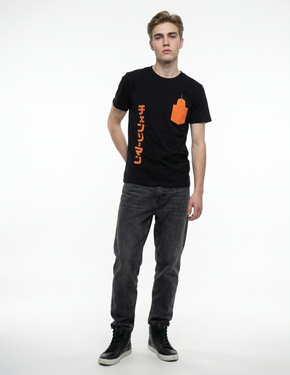 Playera cuello redondo para hombre 3