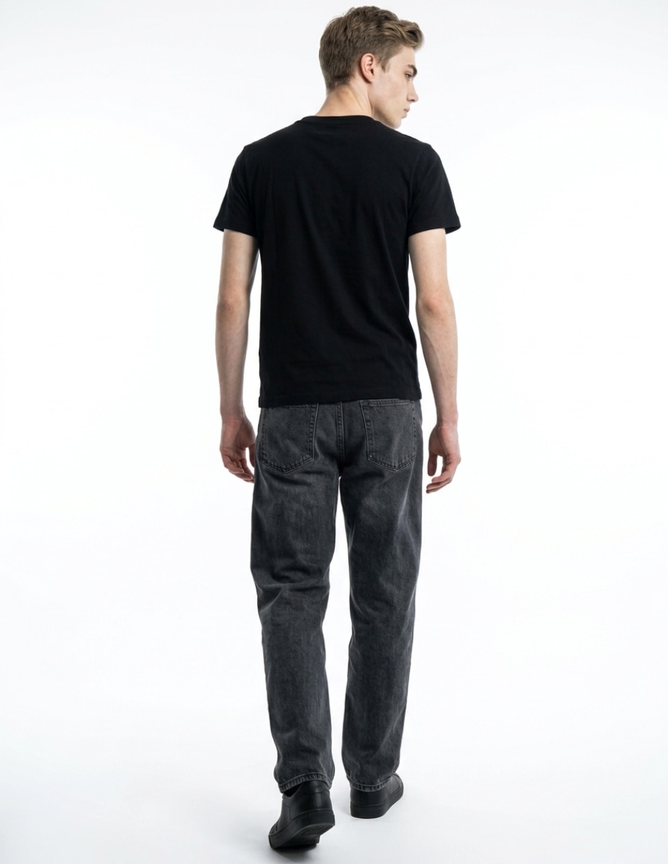 Playera cuello redondo para hombre 2