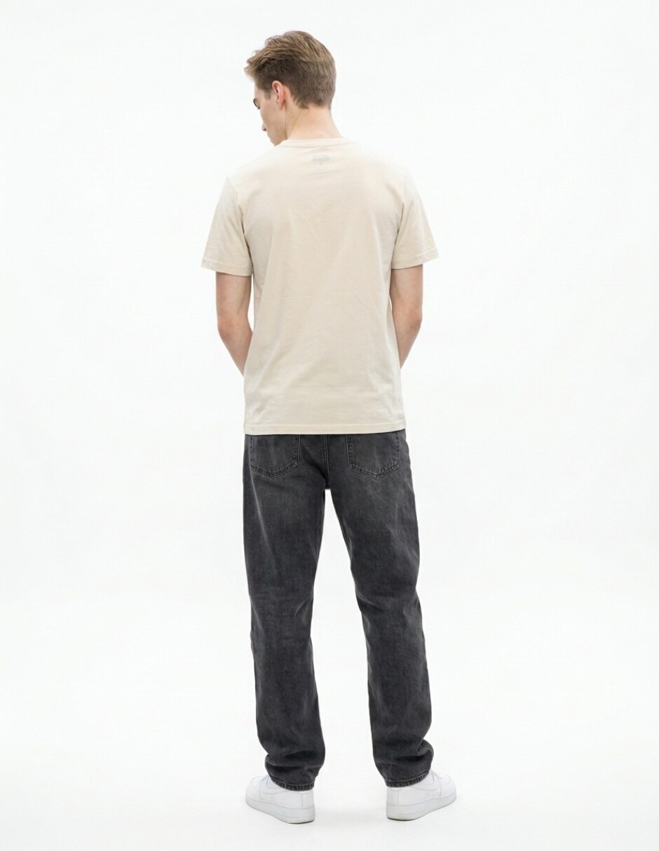 Playera cuello redondo para hombre 2
