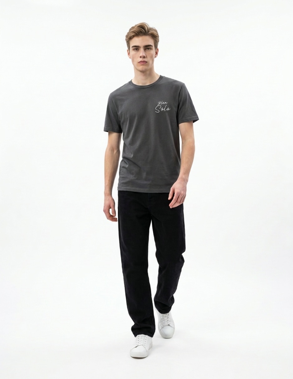 Playera cuello redondo para hombre 3