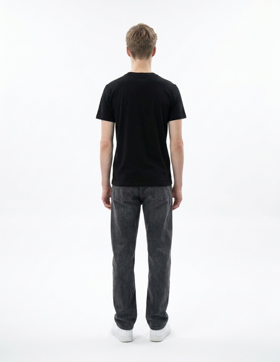 Playera cuello redondo para hombre 2