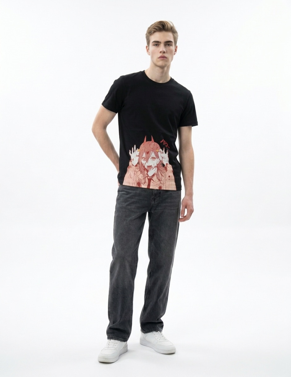 Playera cuello redondo para hombre 3