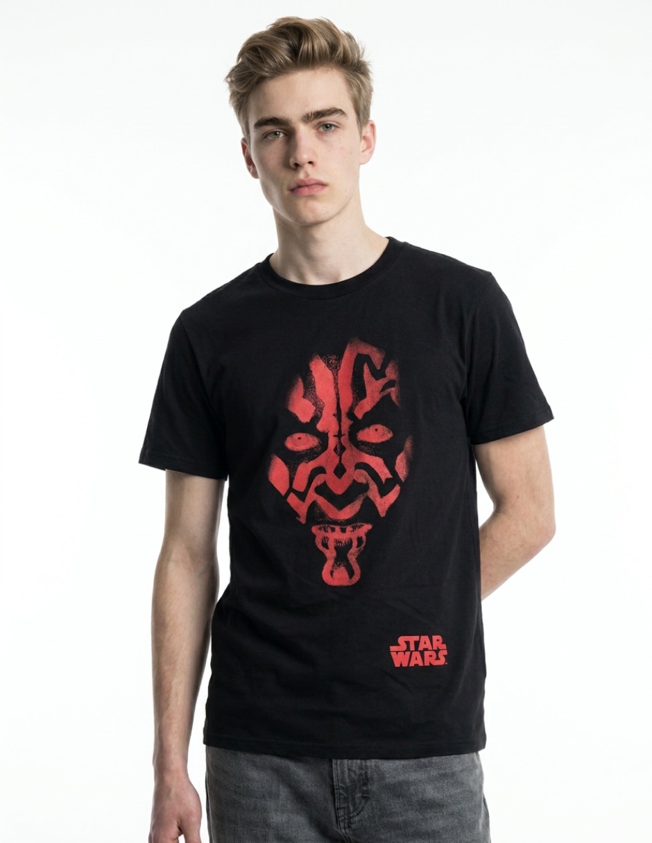Playera cuello redondo para hombre