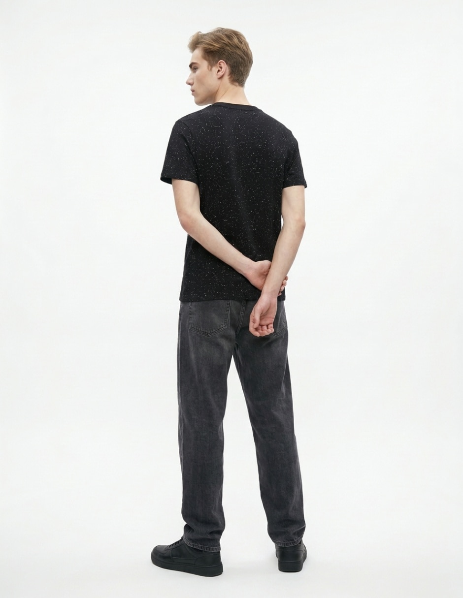 Playera cuello redondo para hombre 2