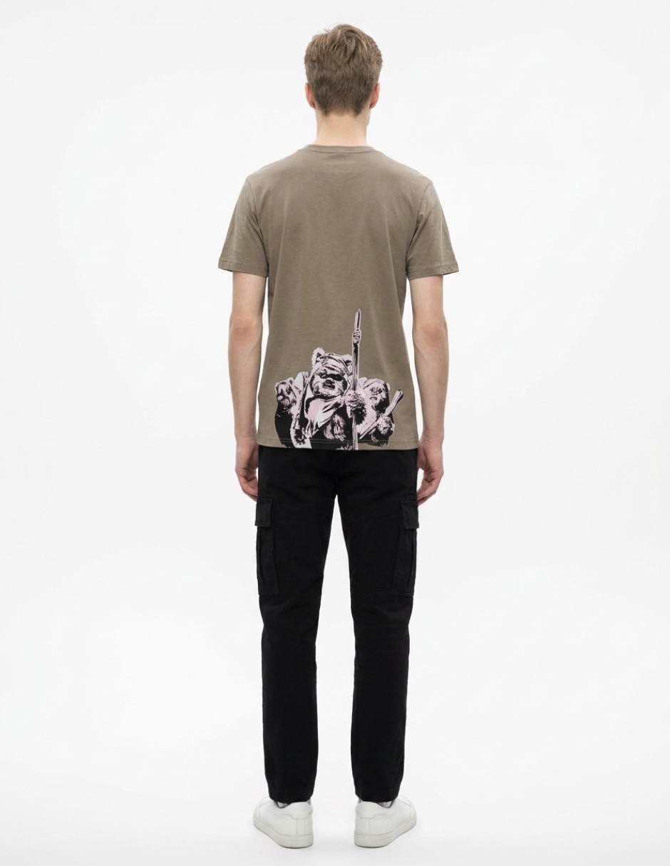 Playera cuello redondo para hombre 2