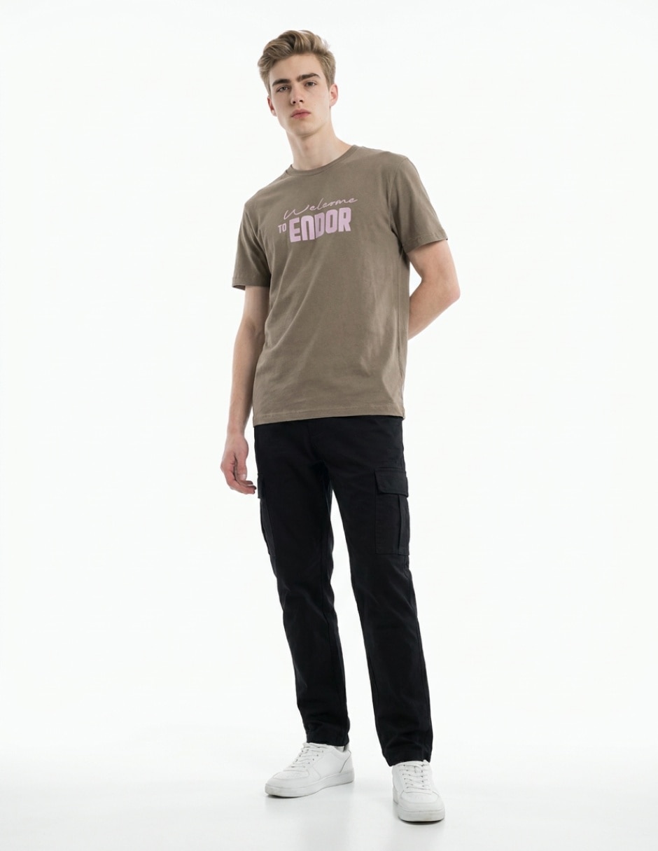 Playera cuello redondo para hombre 3