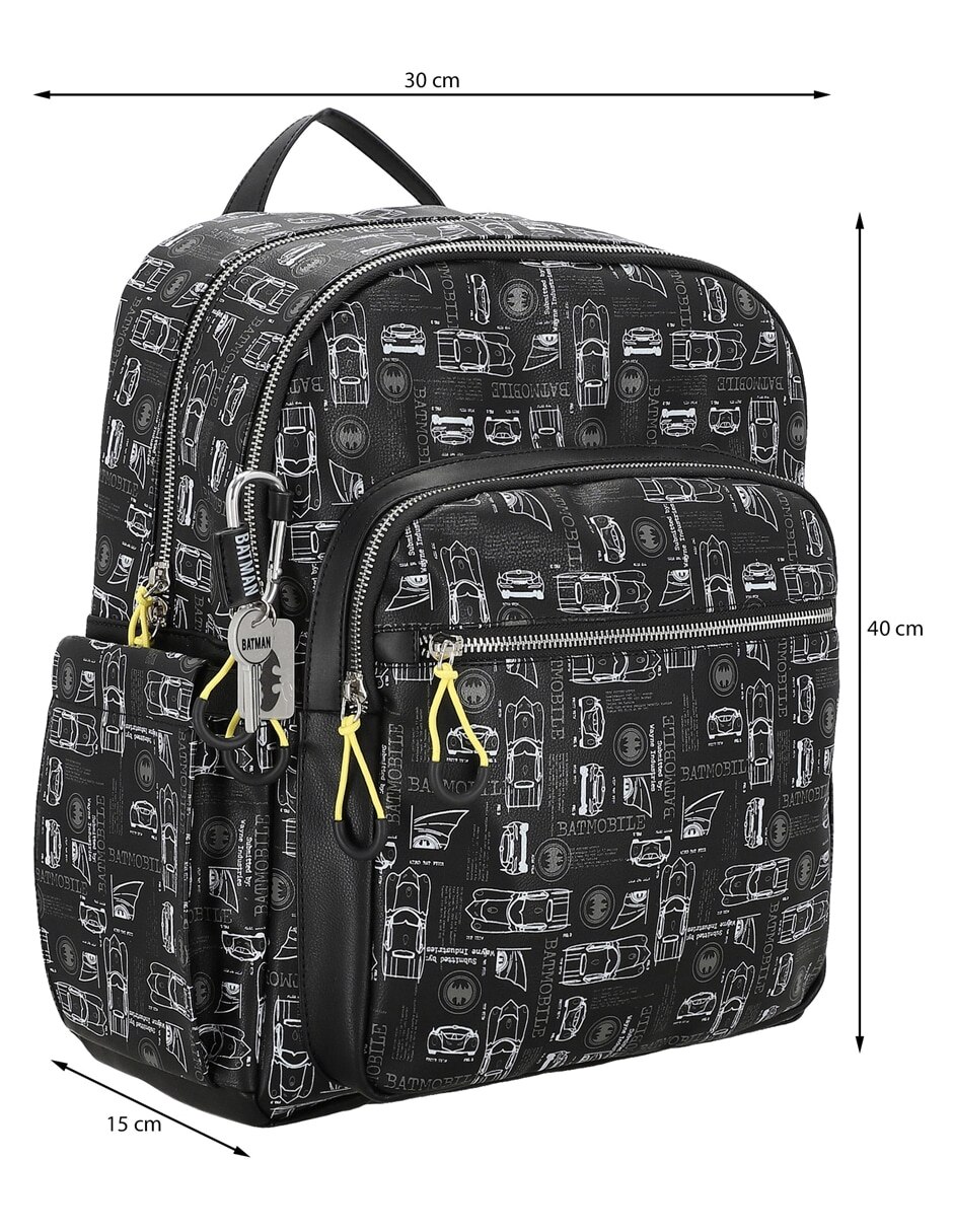 Mochila con portalaptop Batman Behenonef para hombre 5