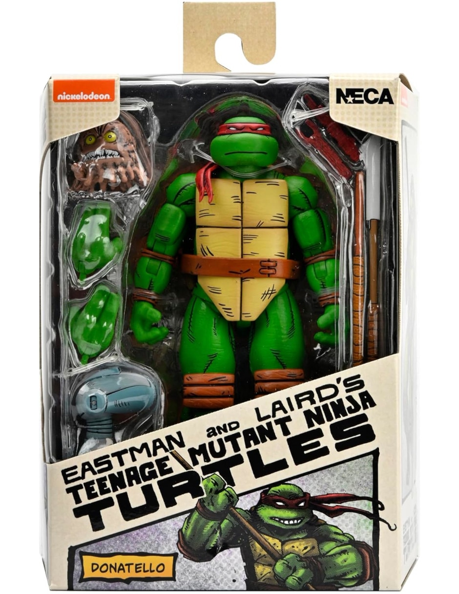 Figura de colección articulada Tortujas Ninjas Adoloescentes Mutantes Donatello