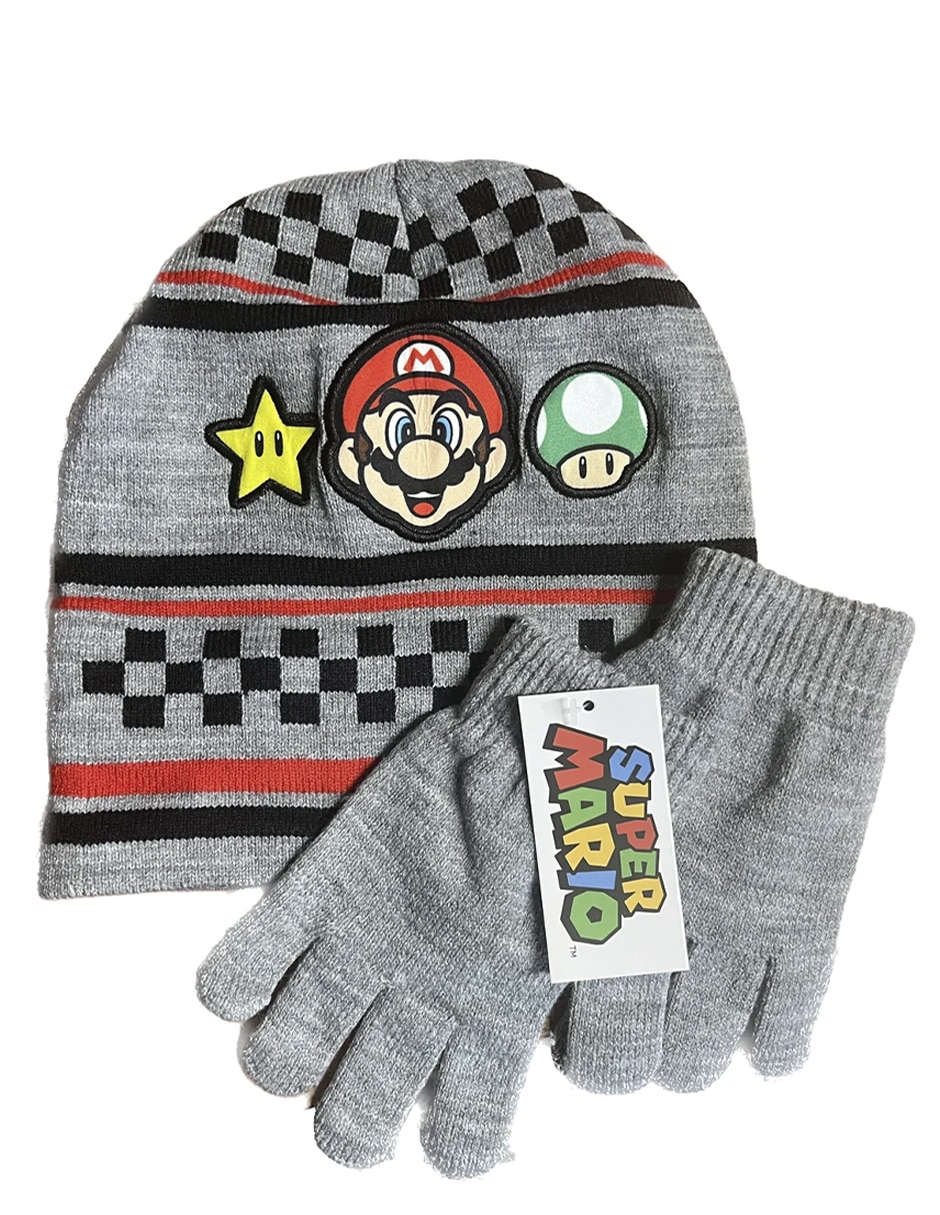 Gorro casual super mario para niño