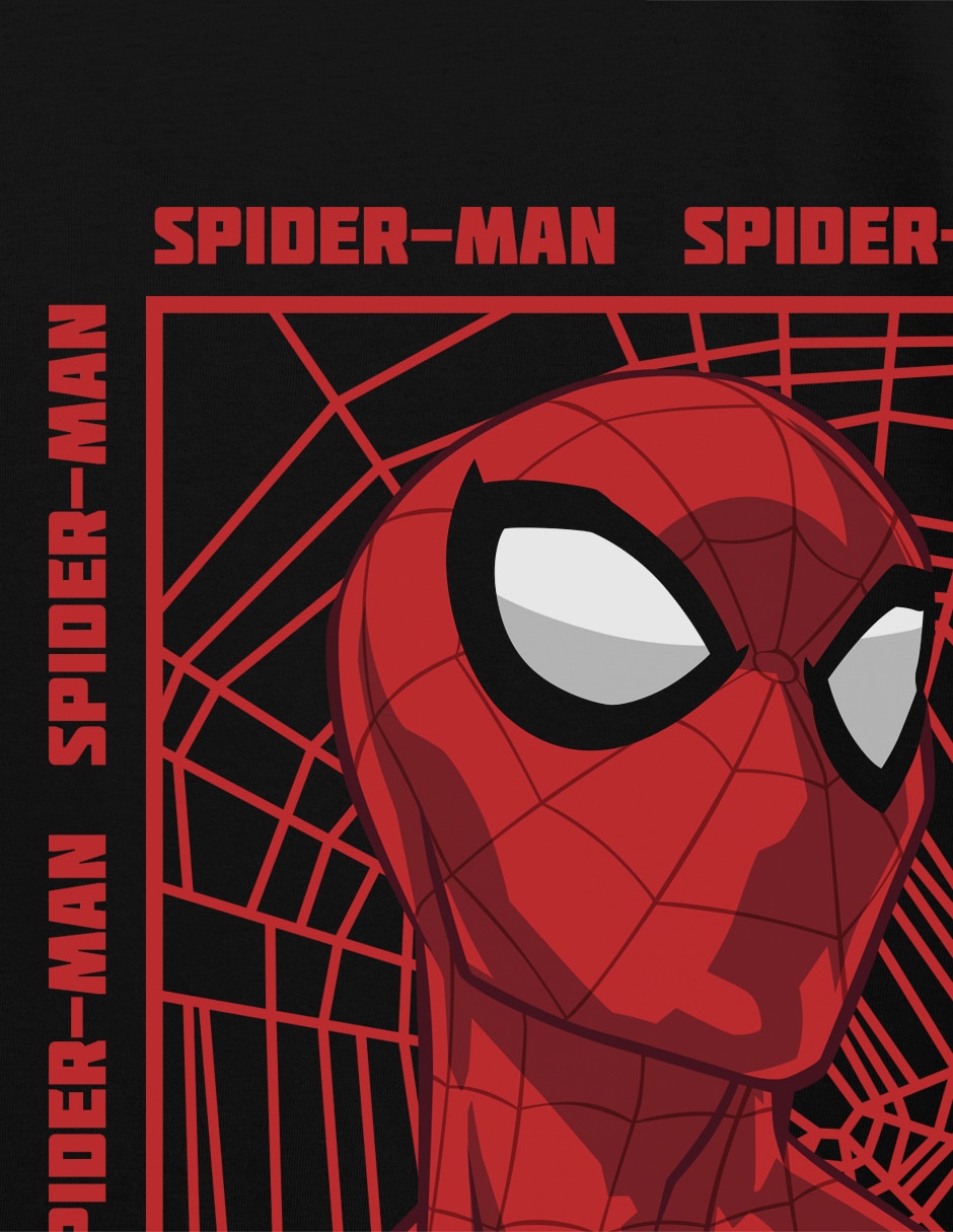 Playera Spider-Man cuello redondo para hombre 3