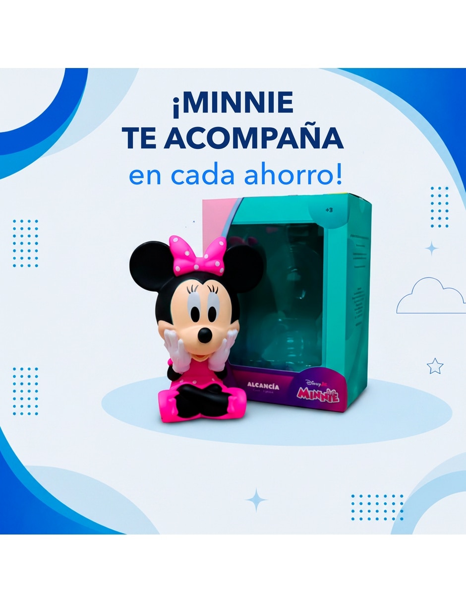 Alcancía minnie mouse coleccionables 7