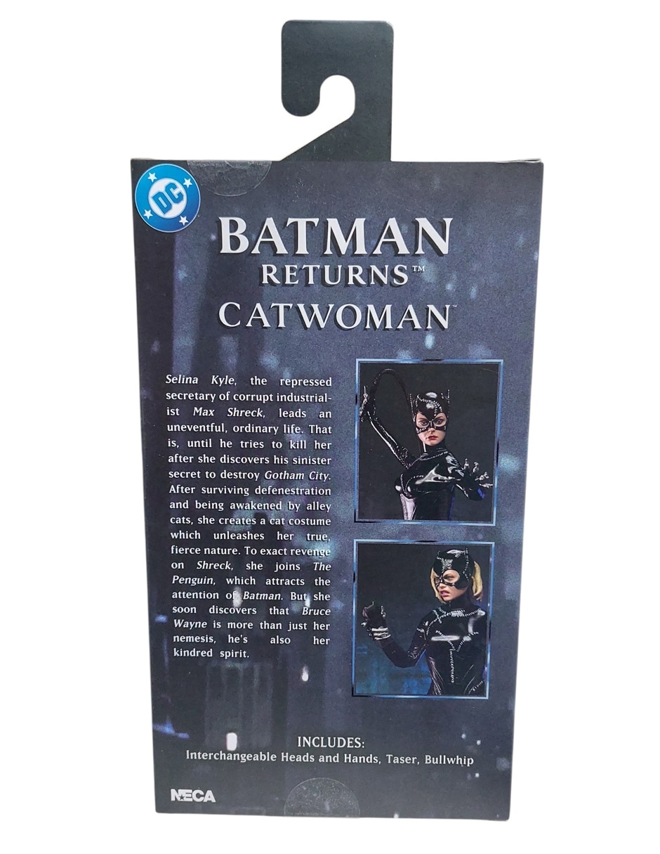 Figura de colección articulada batman returns catwoman ultimate