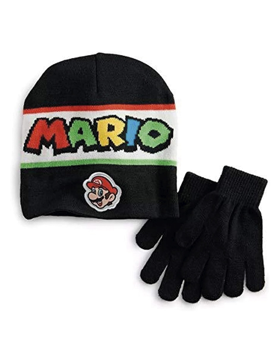 Gorro casual super mario para niño