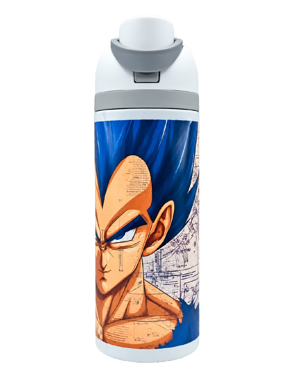 Termo de acero inoxidable Vegeta con tapa rosca