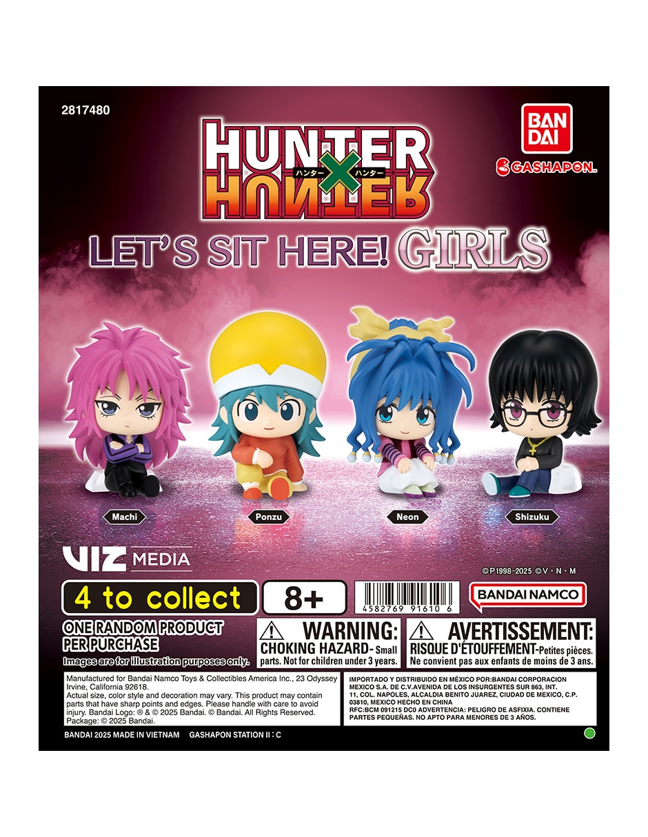 Figura de colección hunter x hunter namco- estándar bandai