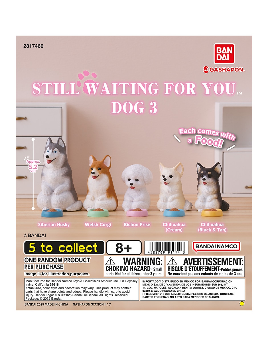 Figura de colección namco- animal estándar bandai