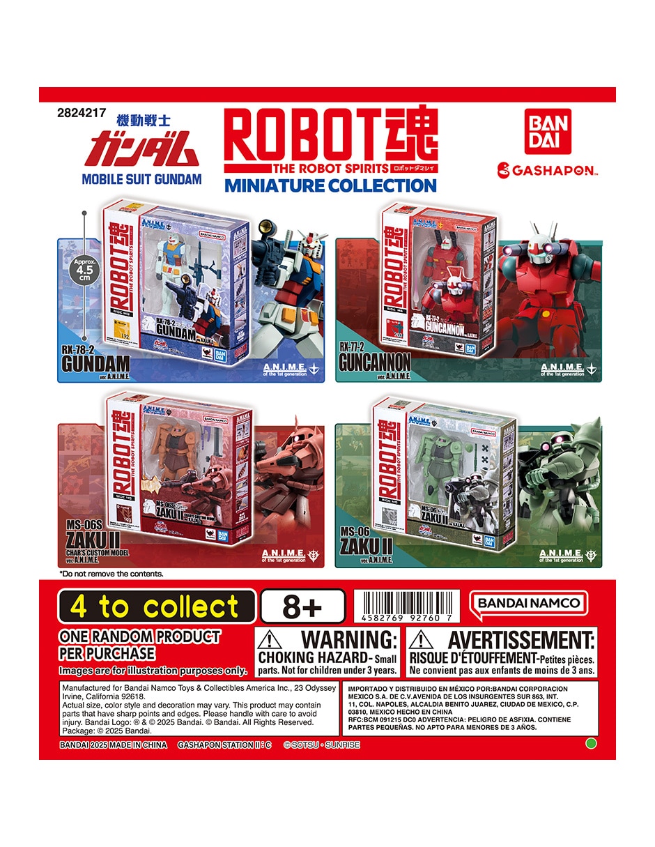 Figura de colección Gundam Namco