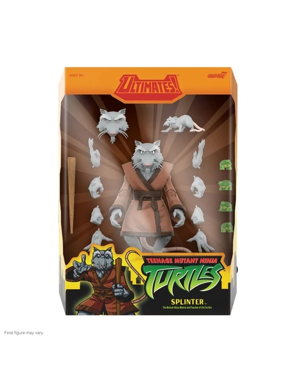 Figura de colección articulada Tortujas Ninjas Adoloescentes Mutantes Splinter Collectors