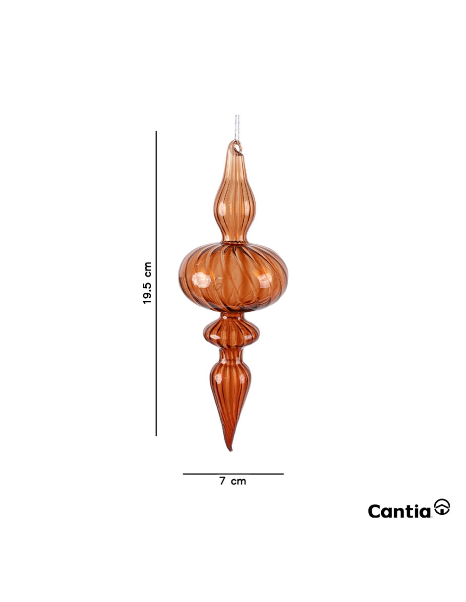 Colgante decorativo ambar 4