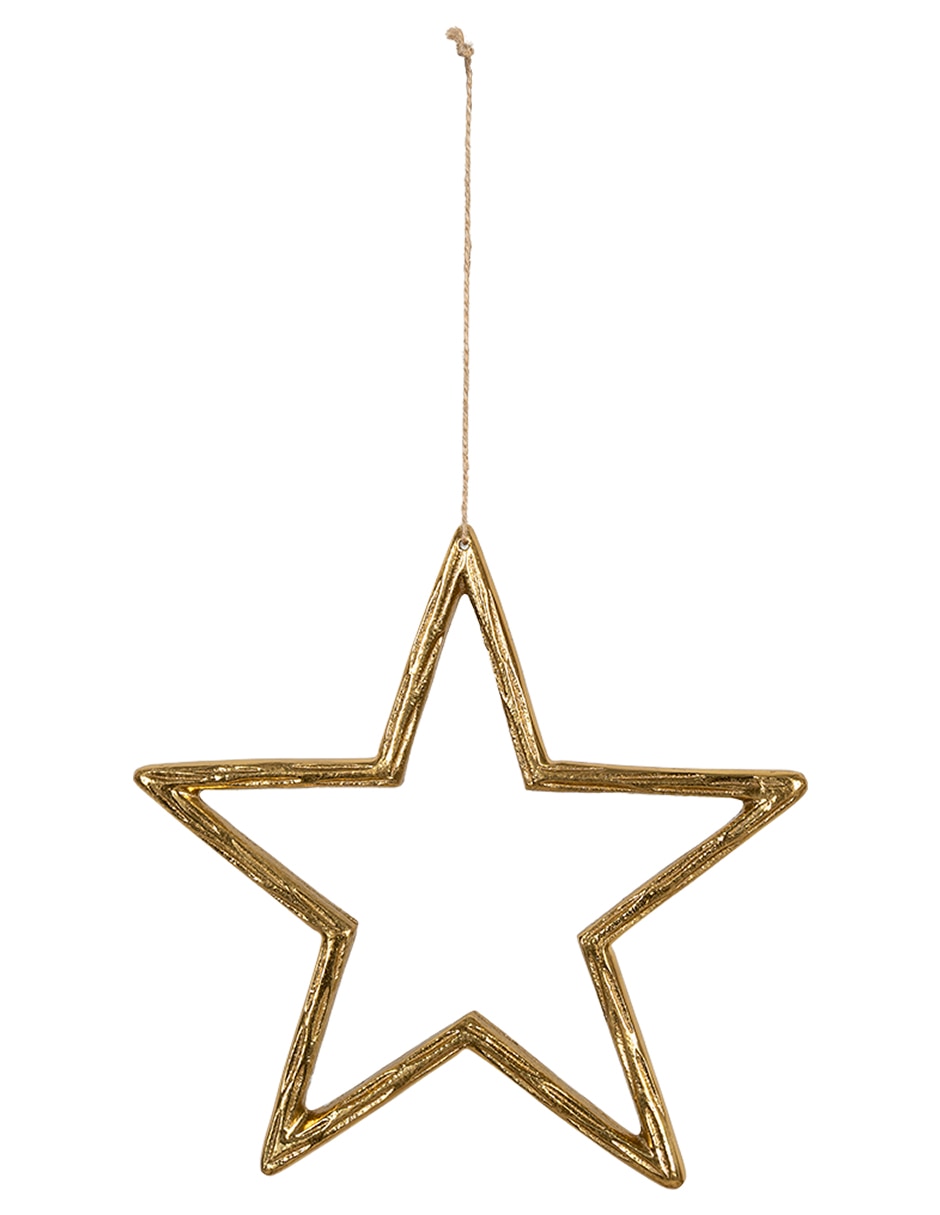 Colgante decorativo estrella
