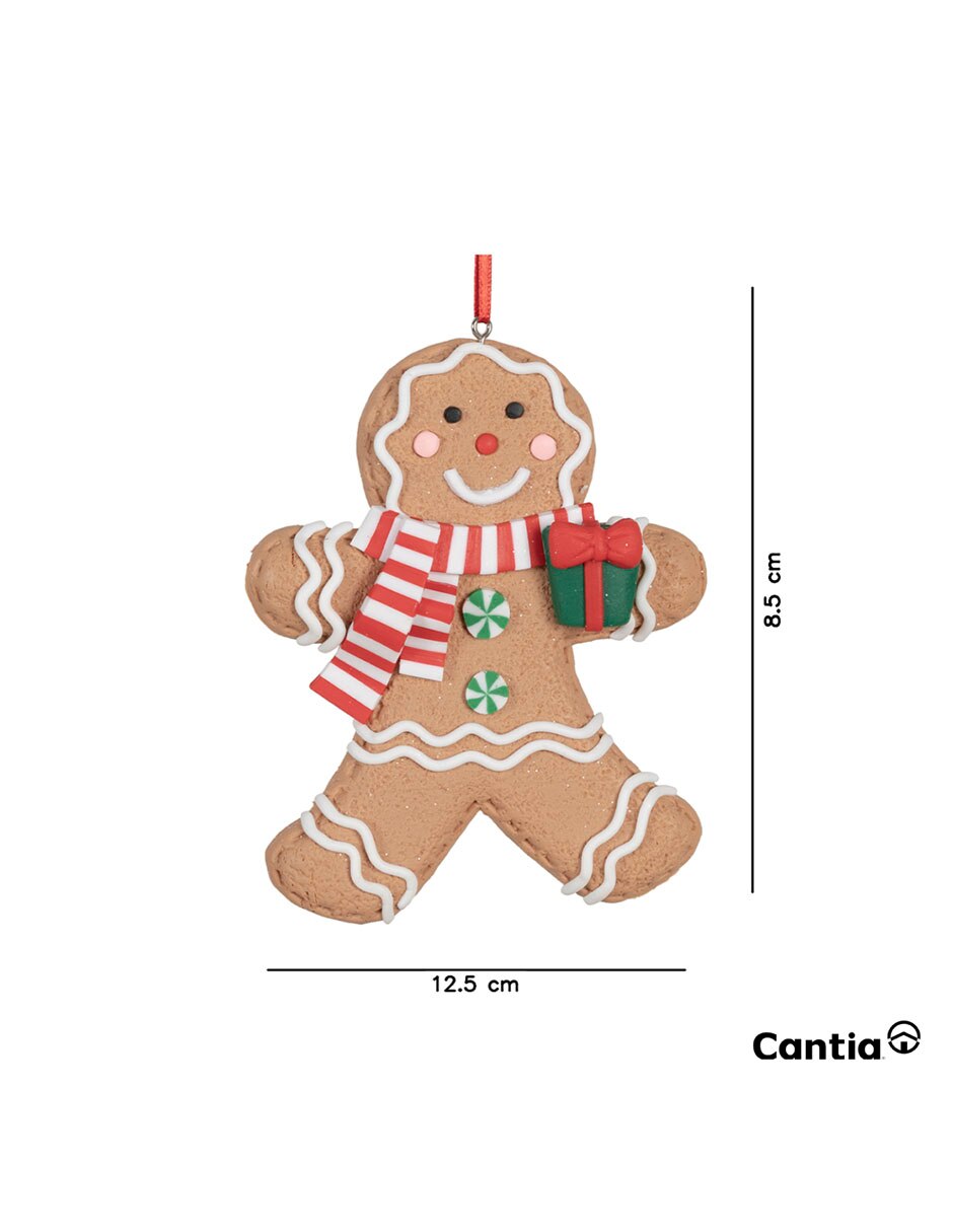 Colgante decorativo GALLETA DE JENGIBRE No aplica 4
