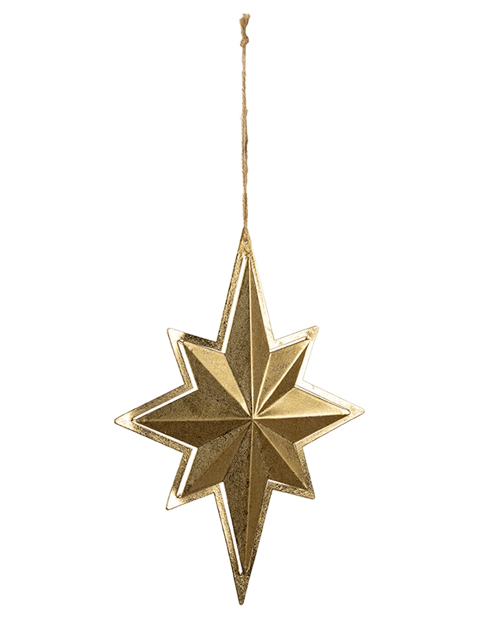 Colgante decorativo estrella