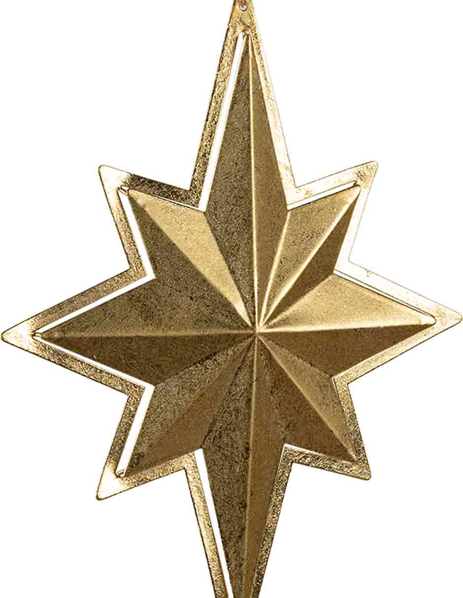 Colgante decorativo estrella 4