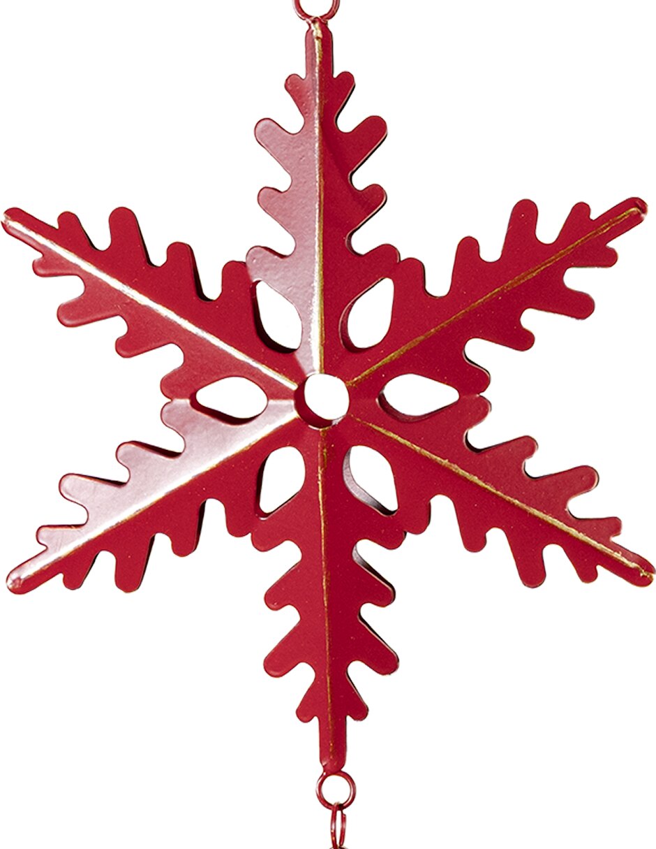 Colgante decorativo estrella noel 4