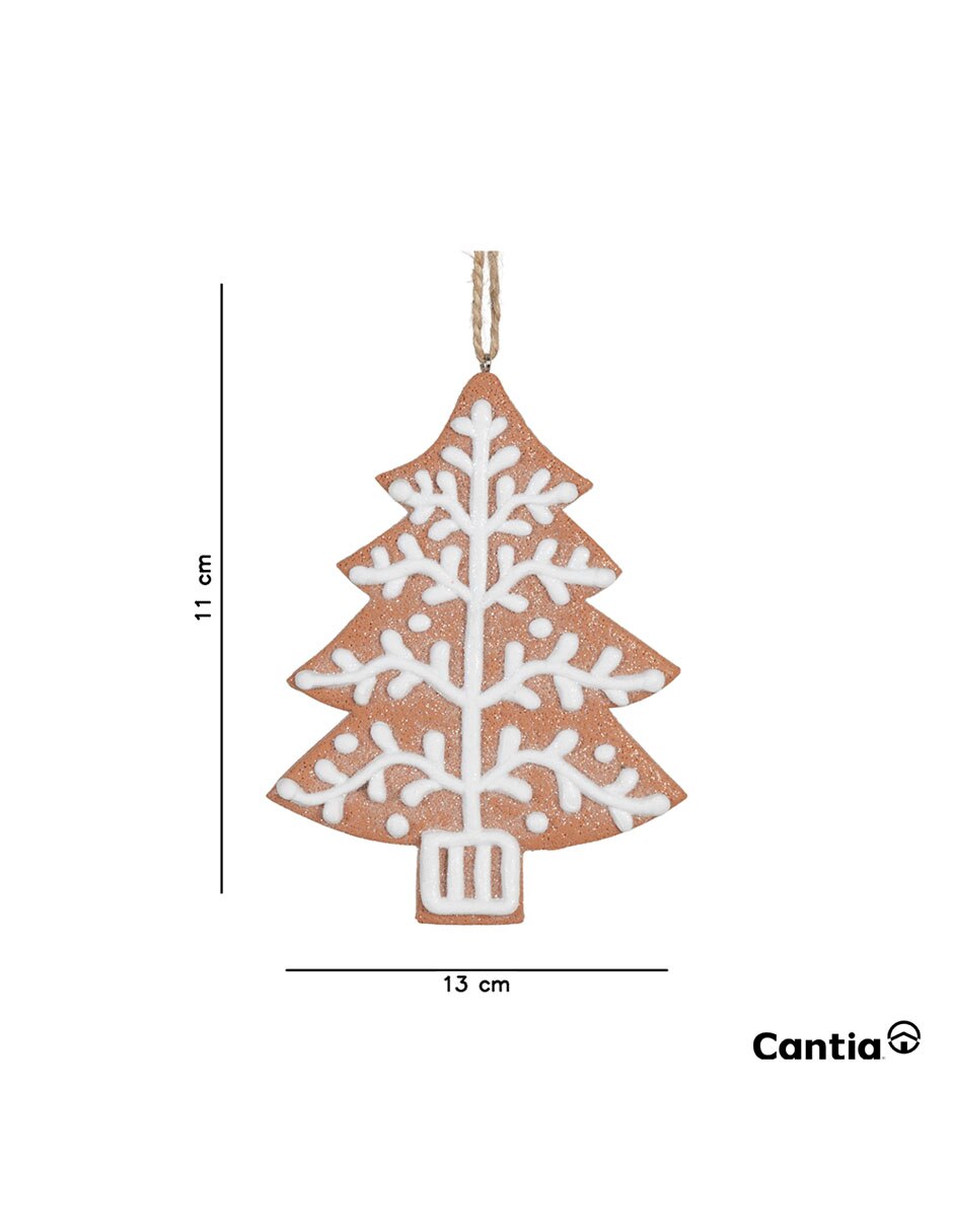 Colgante decorativo pino jengibre 5