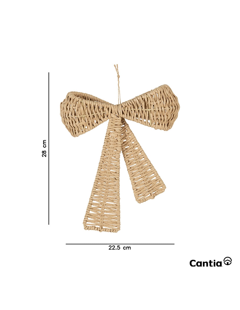 Colgante decorativo moño 5