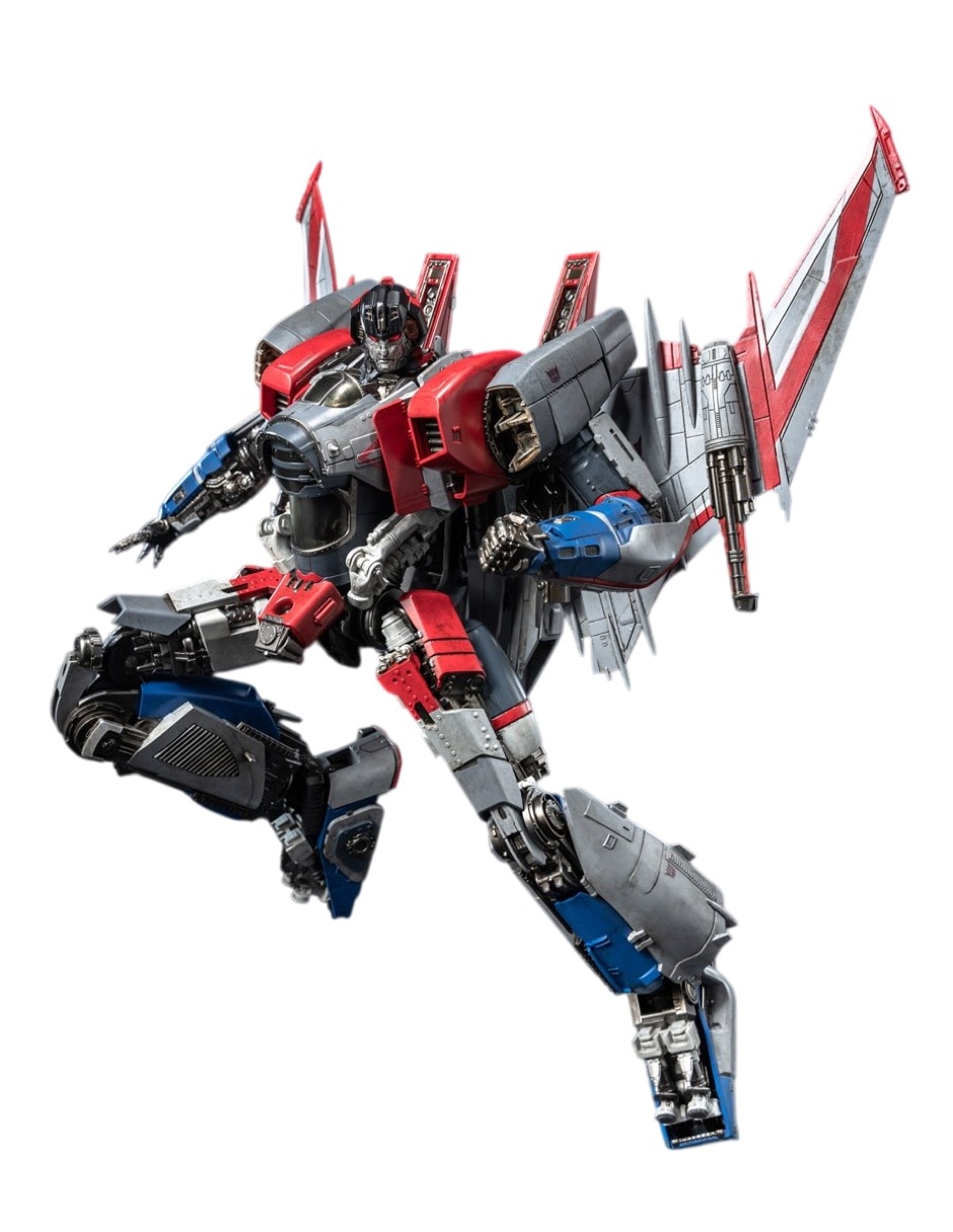 Figura de colección articulada transformers bumblebee starscream deluxe con luz