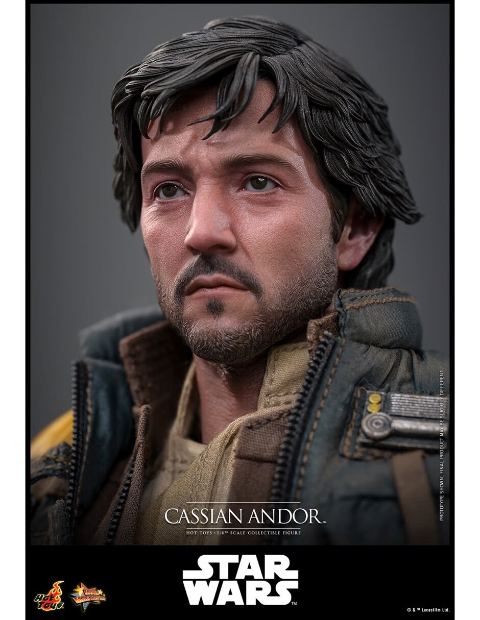 Figura de colección articulada star wars rogue one cassian andor estándar 5