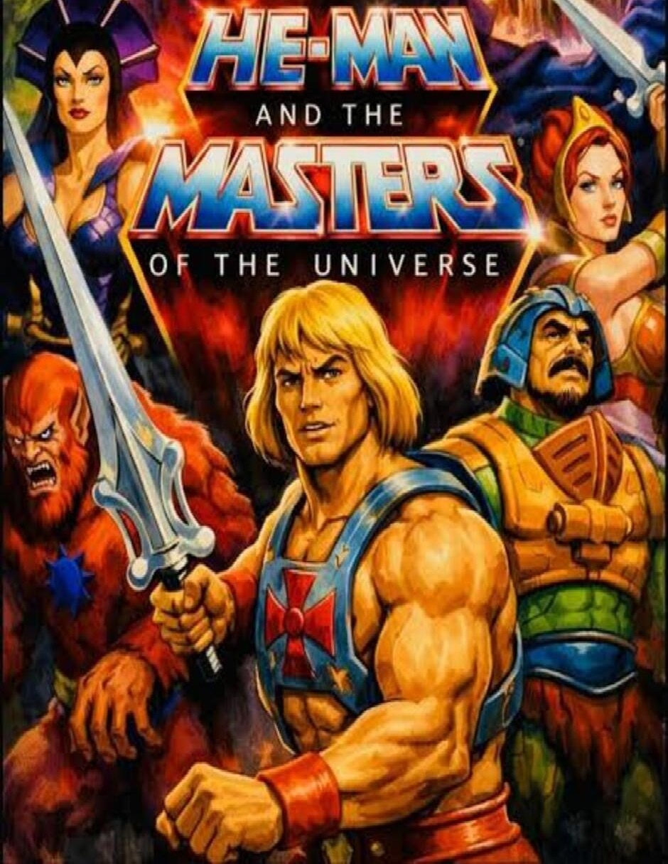 Frazada clásica de tejido suave masters of the universe Frazada clásica de tejido suave masters of the universe