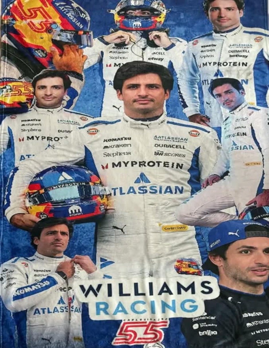 Frazada clásica de tejido suave alpine f1 team 2