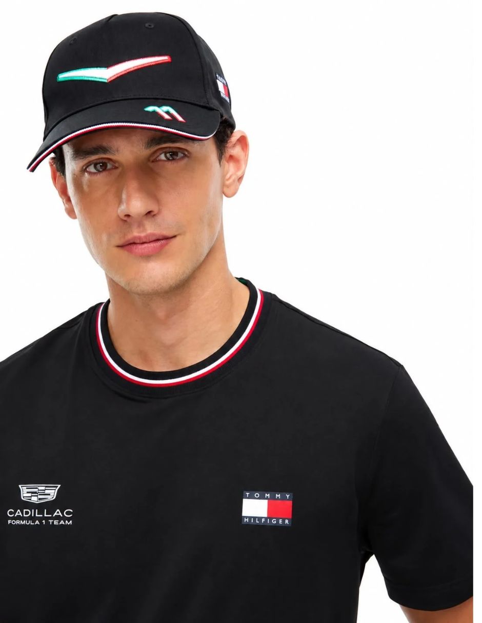 Gorra con visera curva para motorsport cadillac f1 2026 unisex 4