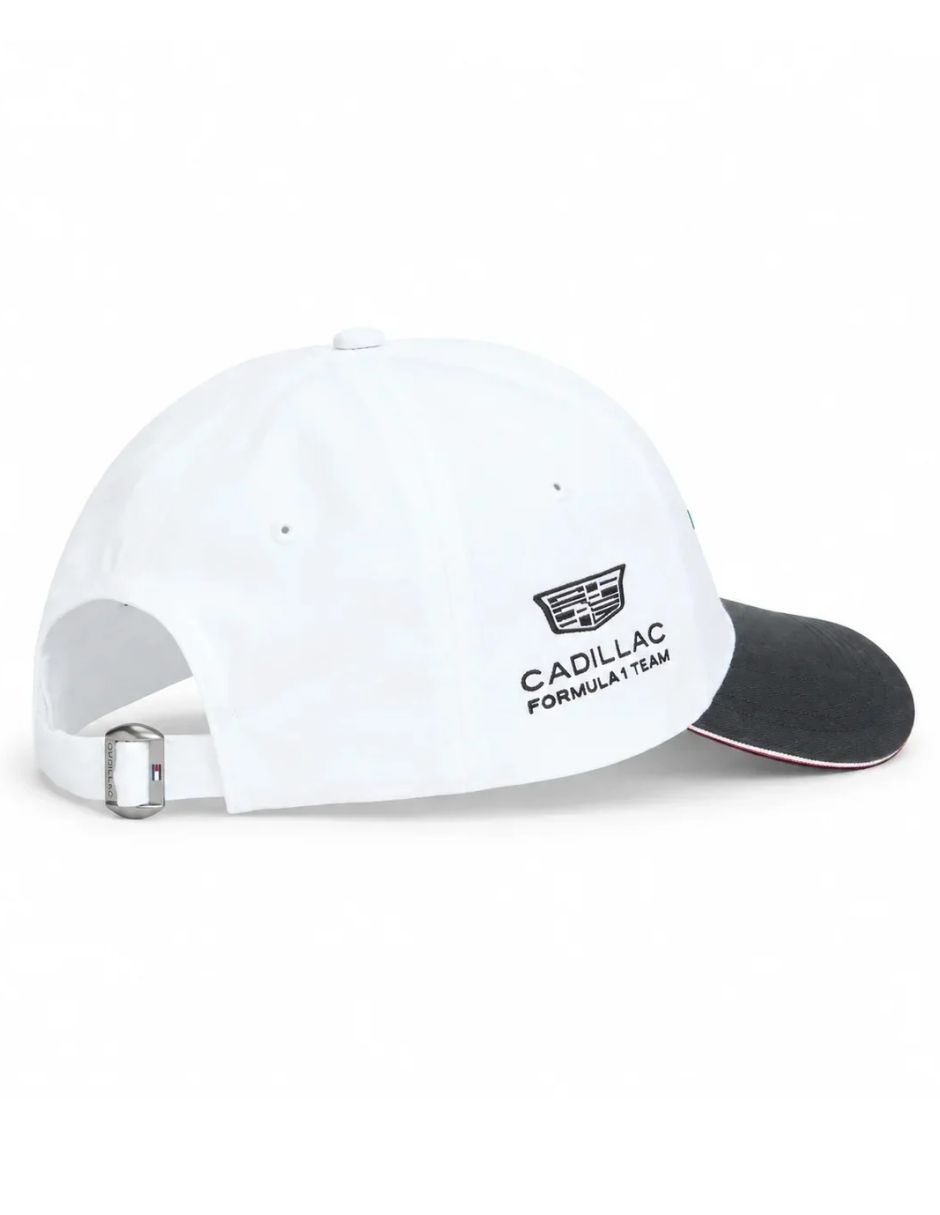 Gorra con visera curva para motorsport cadillac f1 2026 unisex 2