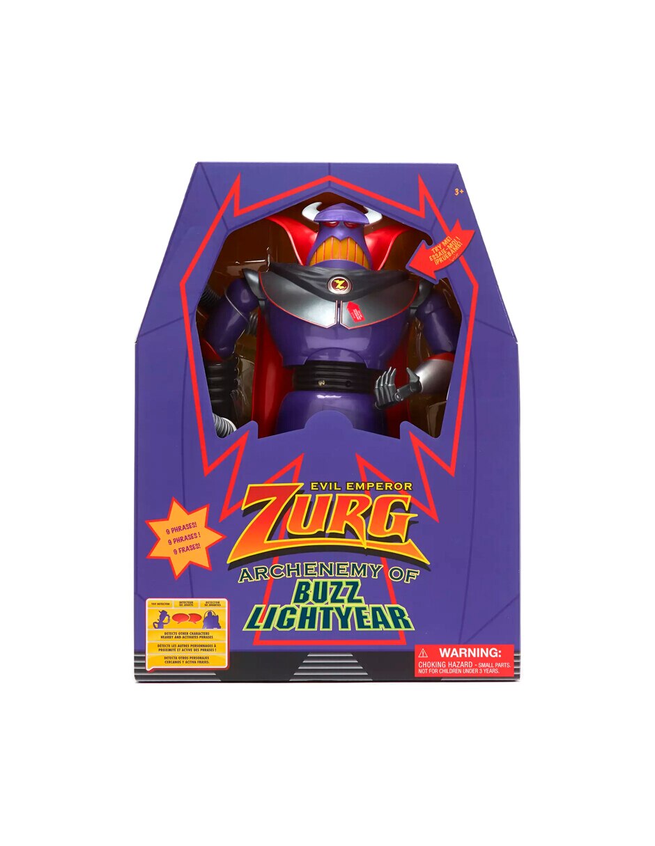 Figura de colección articulada toy story zurg estándar con luz y sonido 3