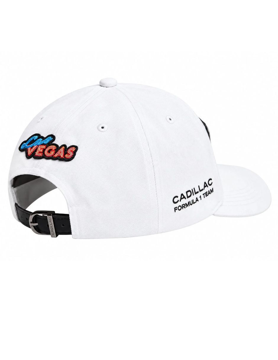 Gorra con visera curva para motorsport cadillac f1 2026 unisex 2