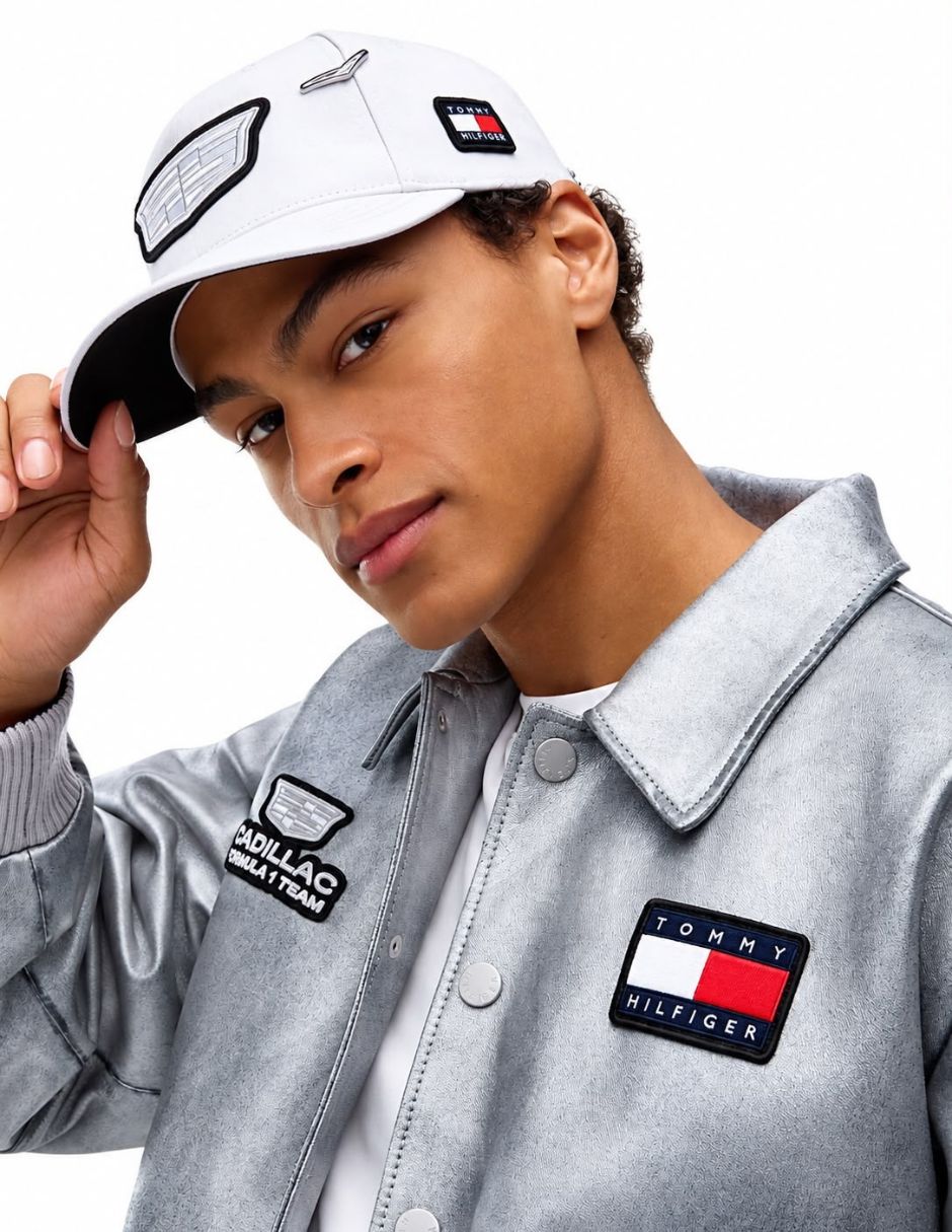 Gorra con visera curva para motorsport cadillac f1 2026 unisex 3